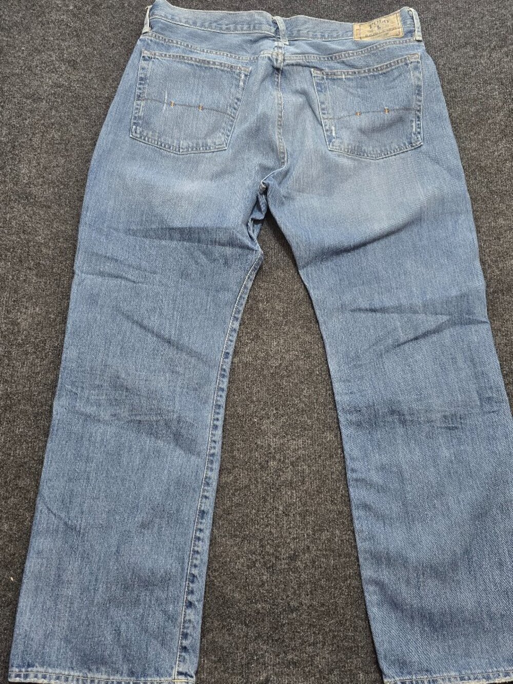 Vintage Y2K Polo Ralph Lauren Men’s Jeans 36x30 Blue Denim Classic Fit 100% Cott